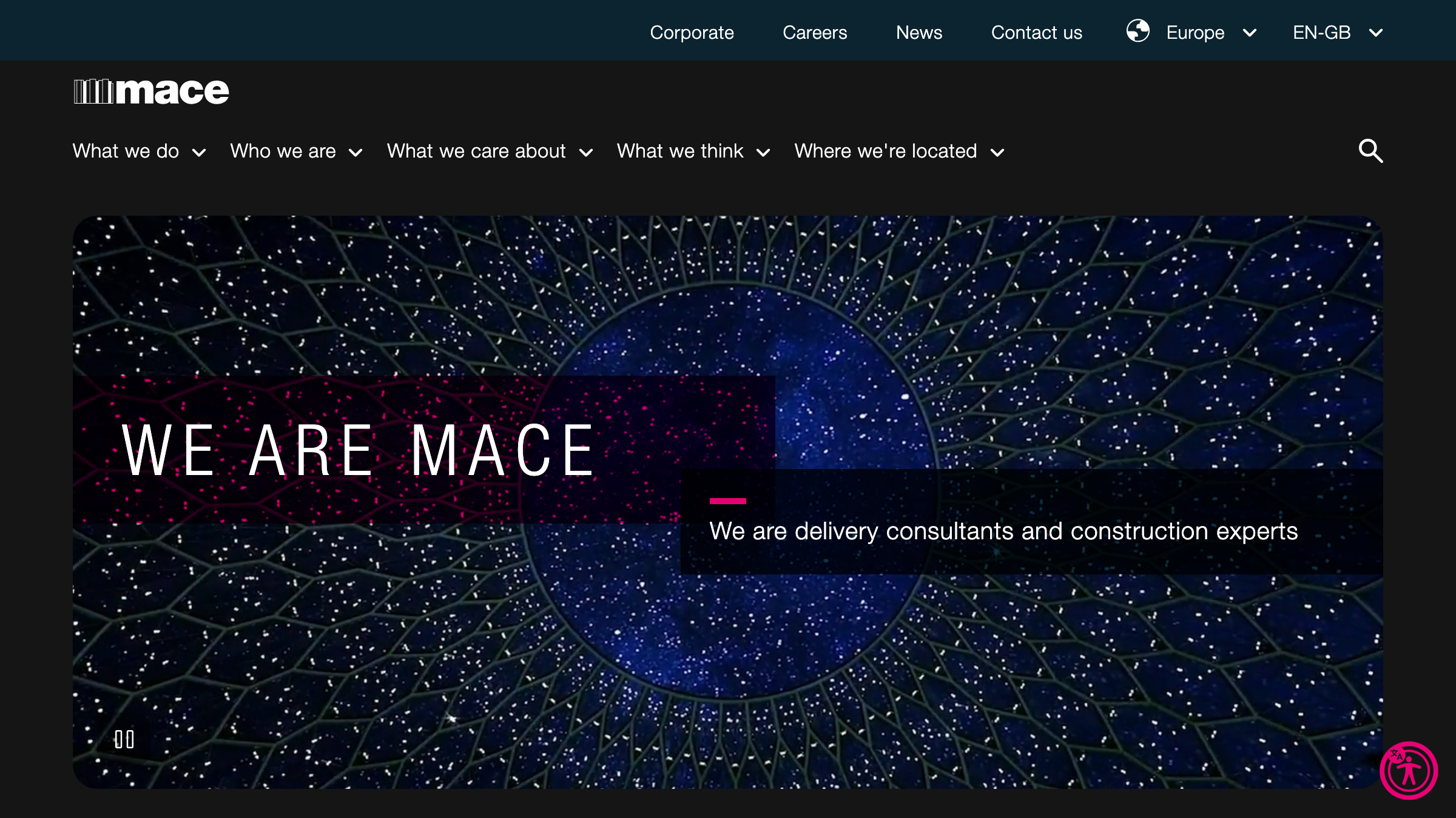Mace Group page preview