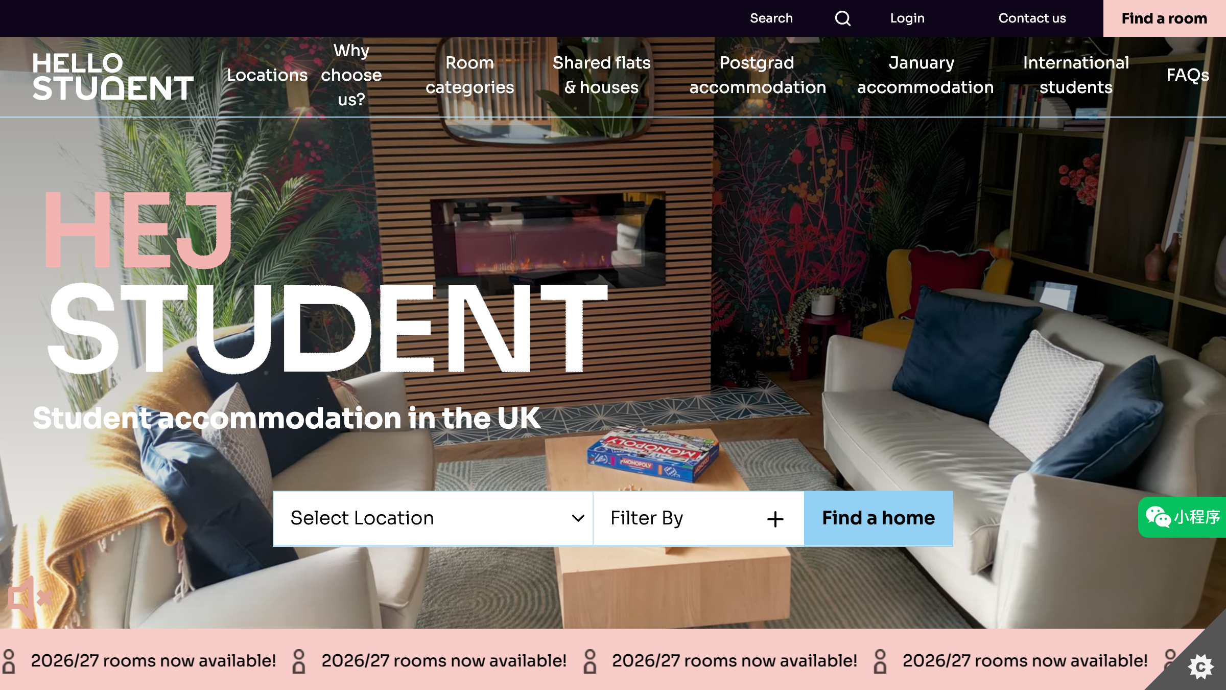 Hello Student page preview
