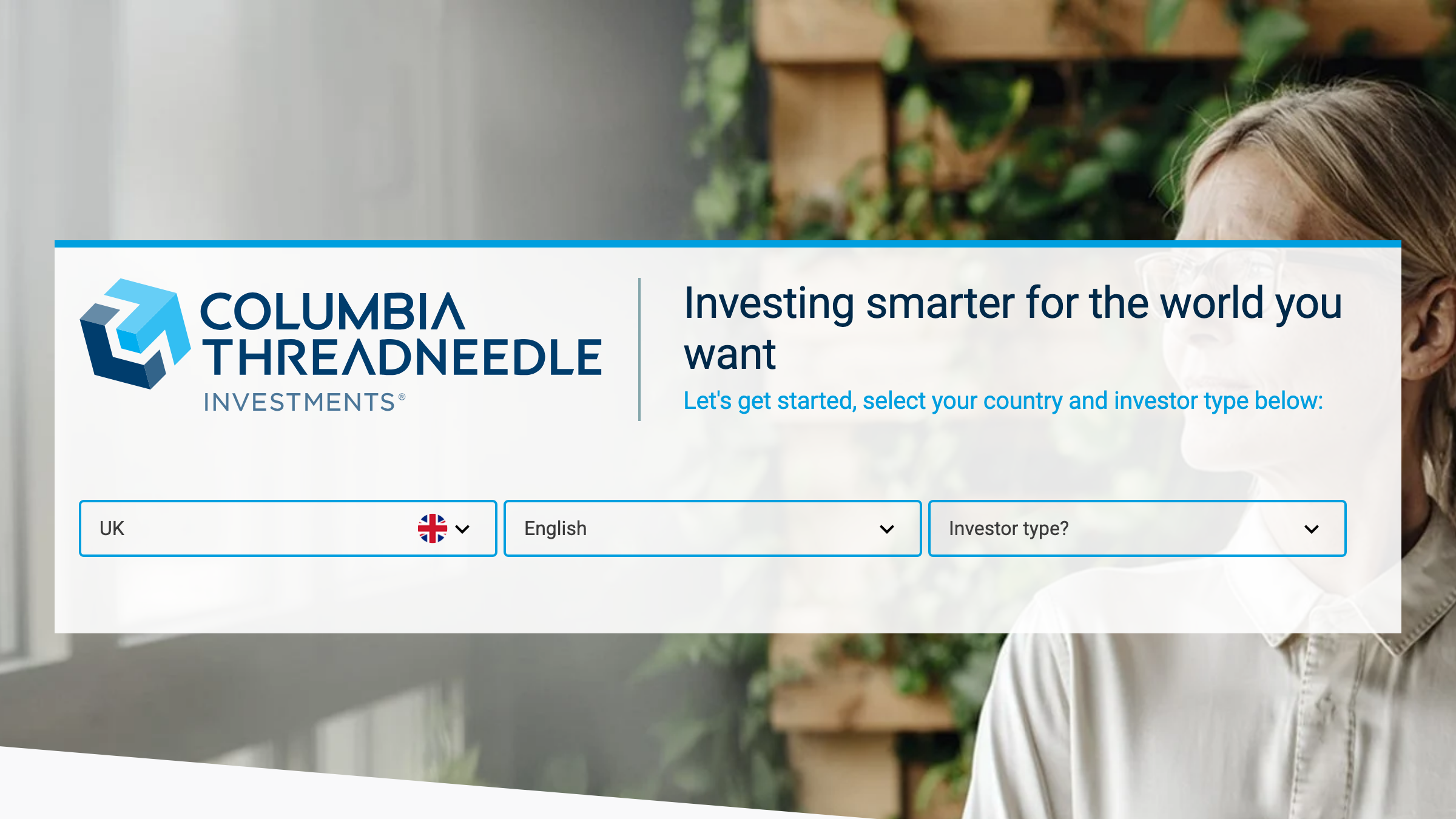 Columbia Threadneedle page preview