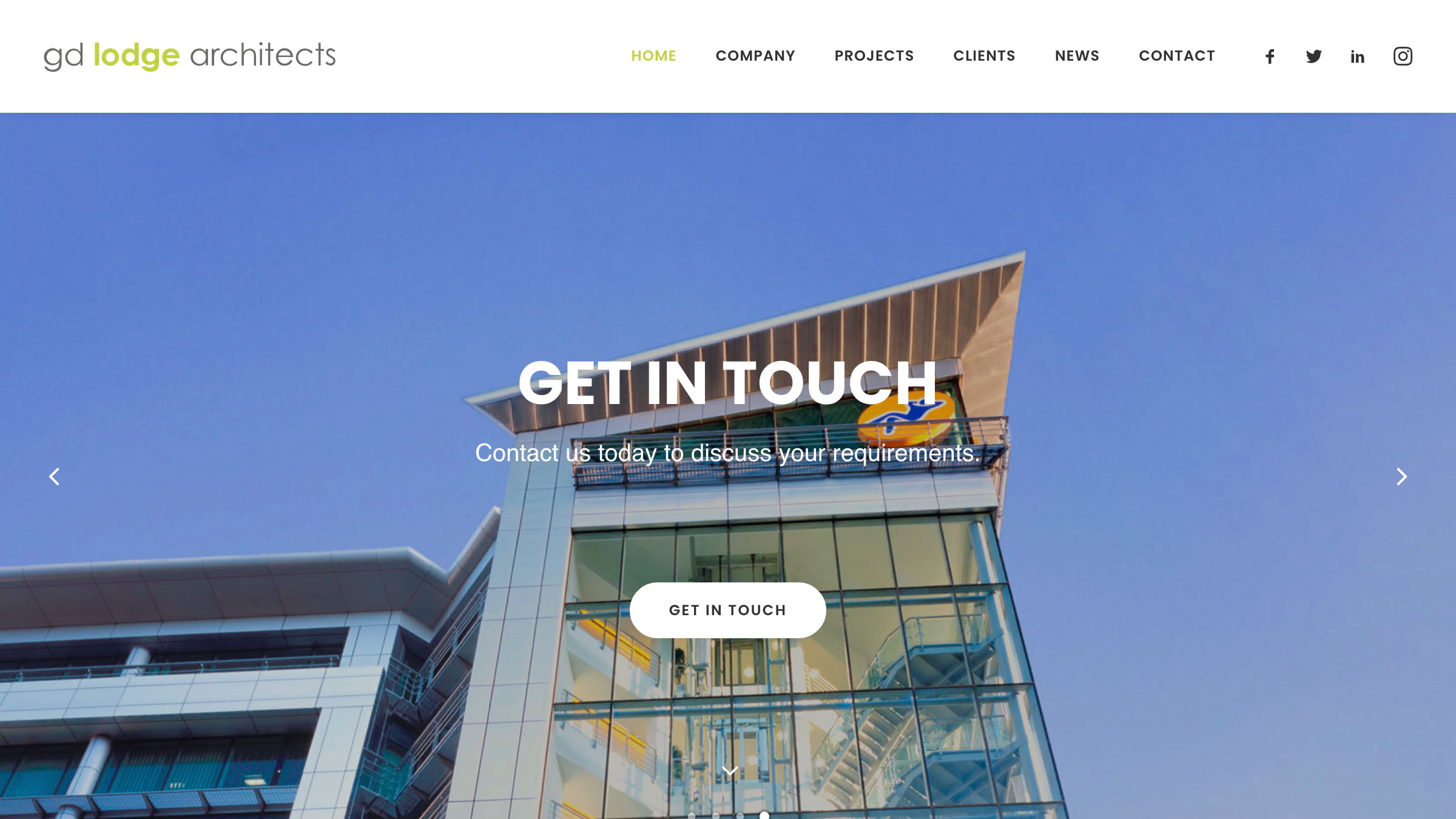 GD Lodge Architects page preview
