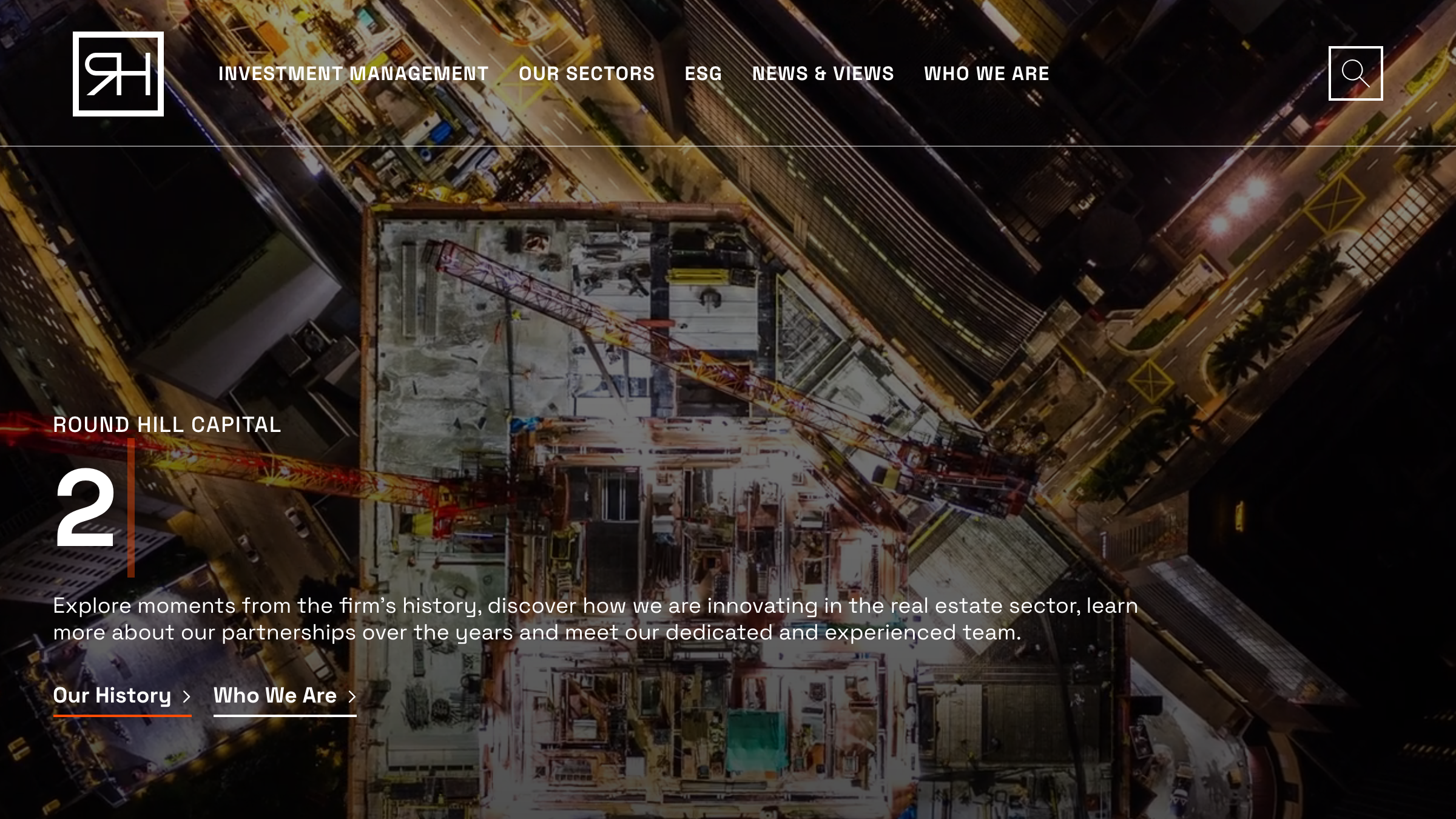 Round Hill Capital page preview