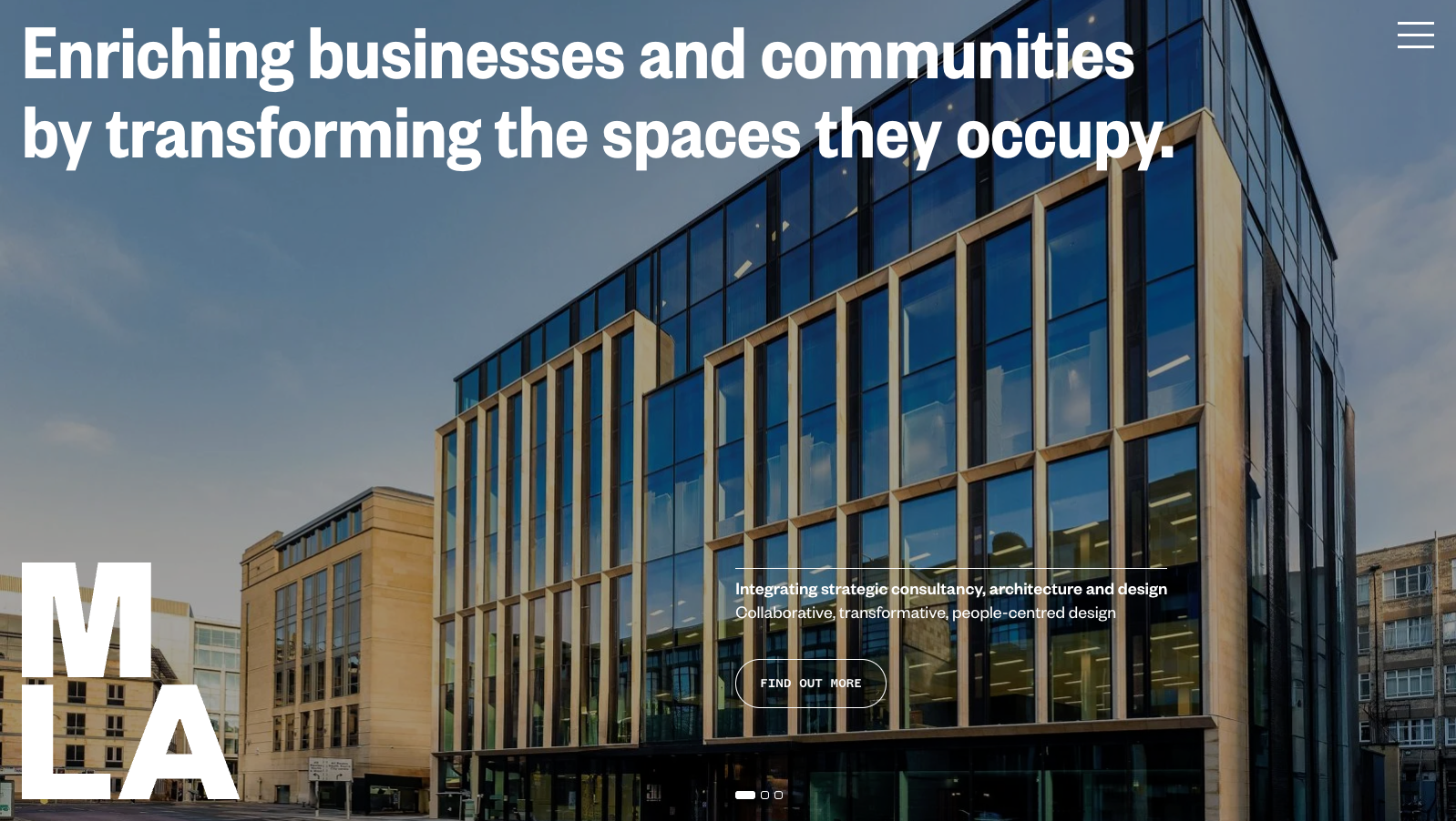 Michael Laird Architects page preview