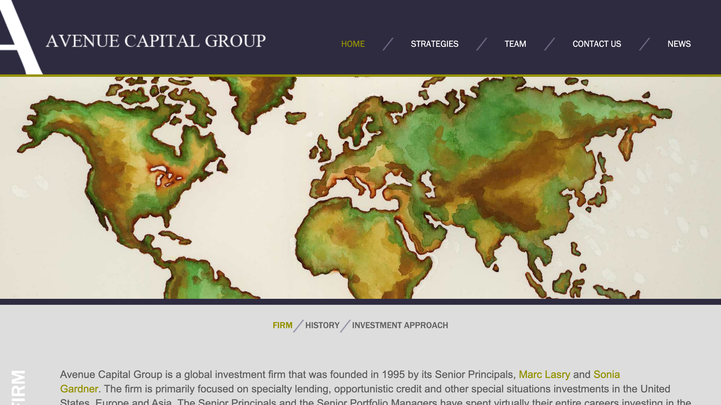 Avenue Capital page preview