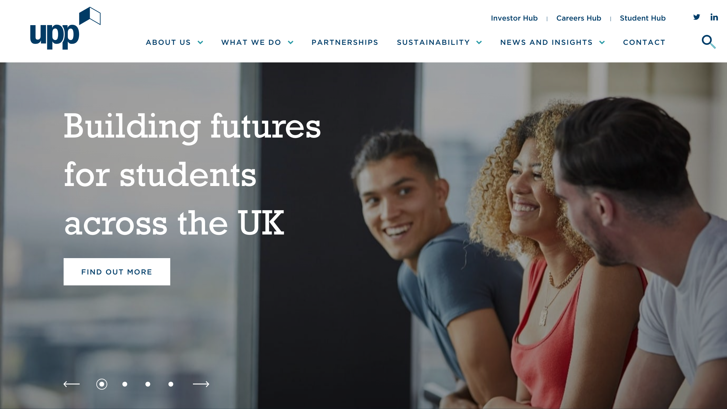 University Partnerships Programme page preview