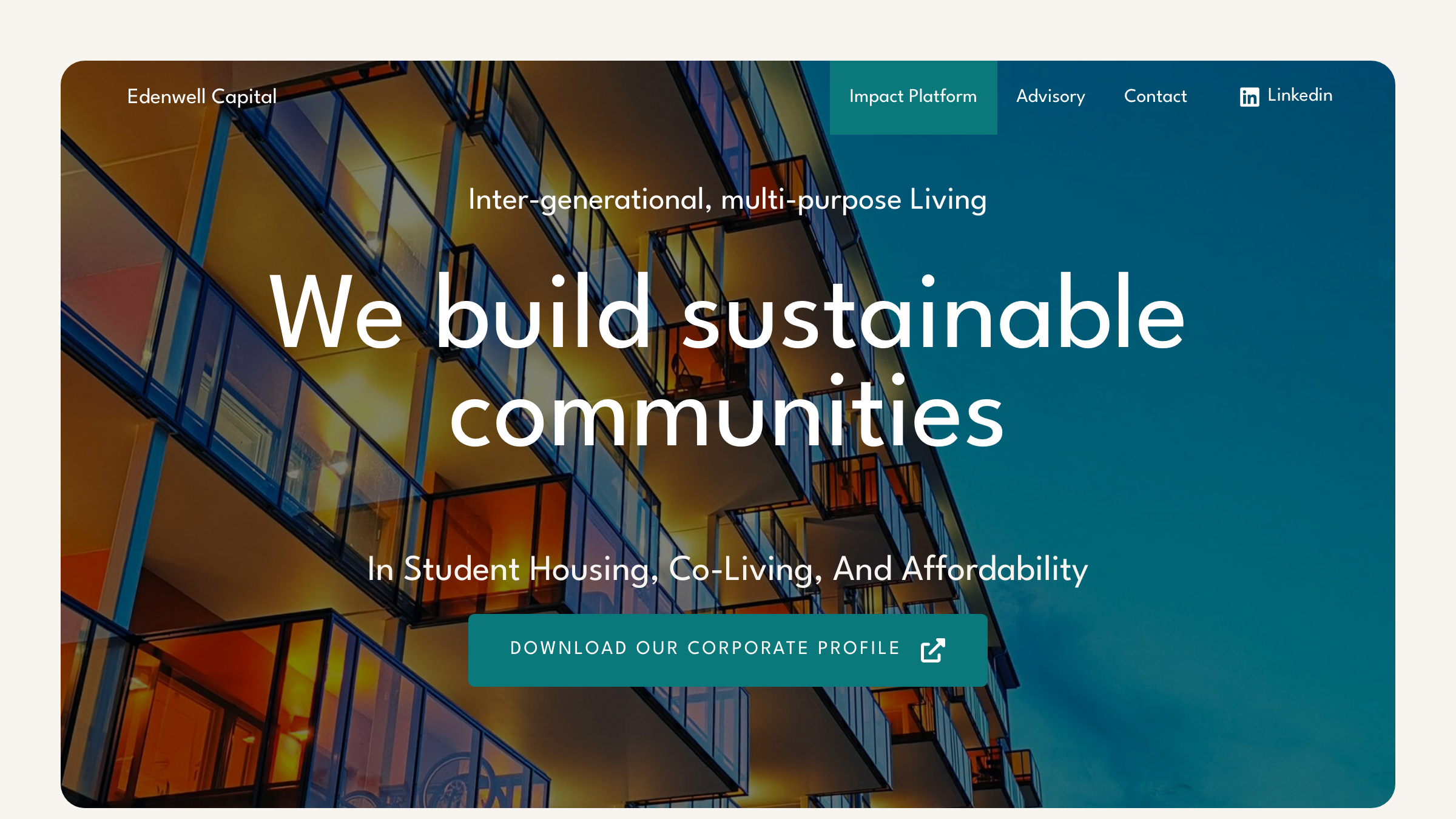 Edenwell Capital page preview