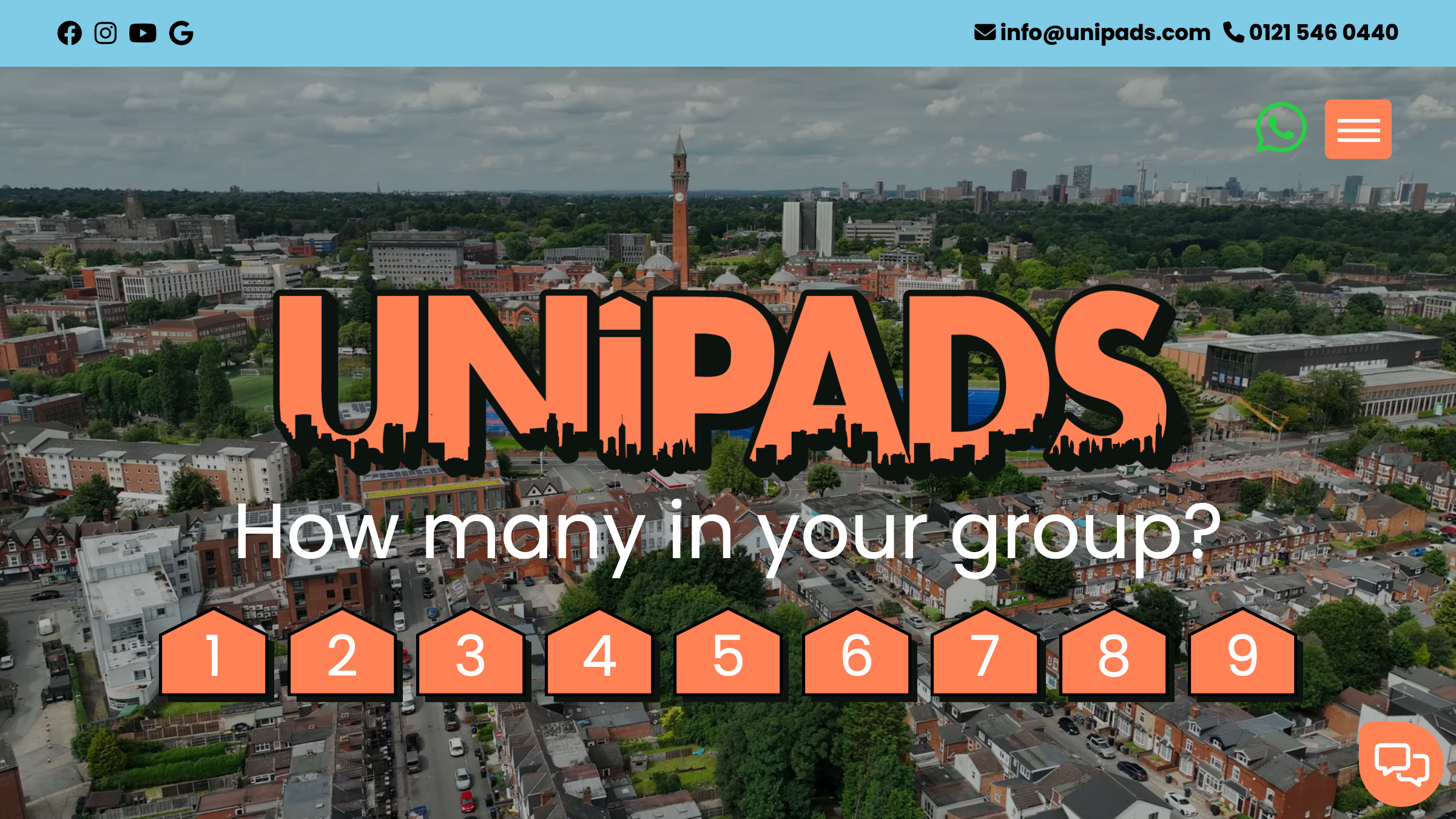 Unipads page preview