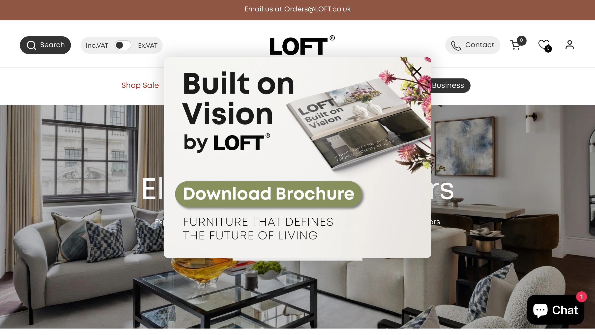 Loft page preview