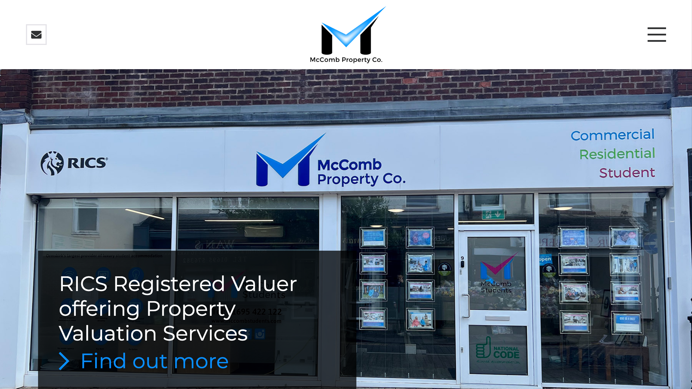 McComb Property Company page preview