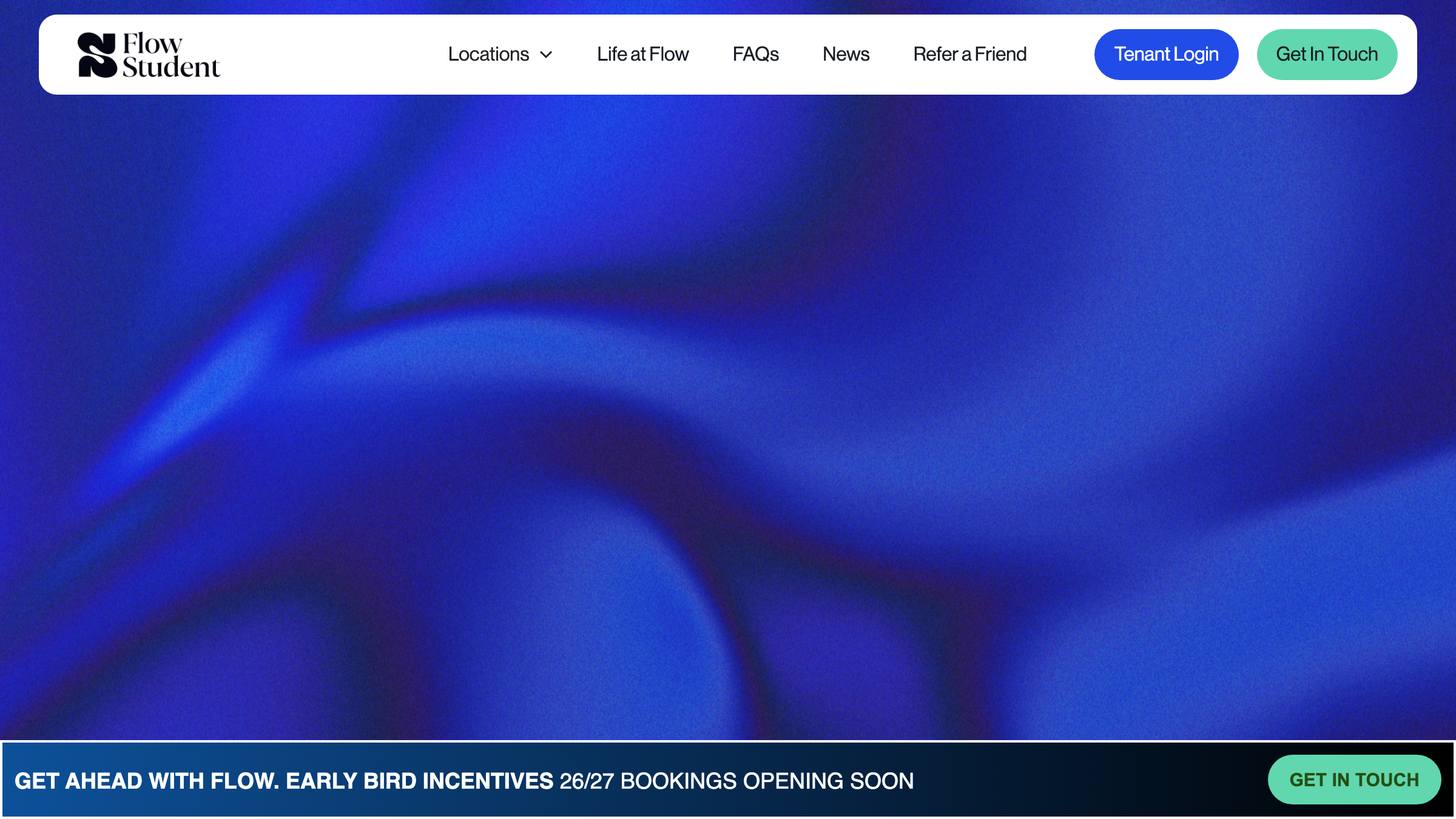 Flow Student page preview