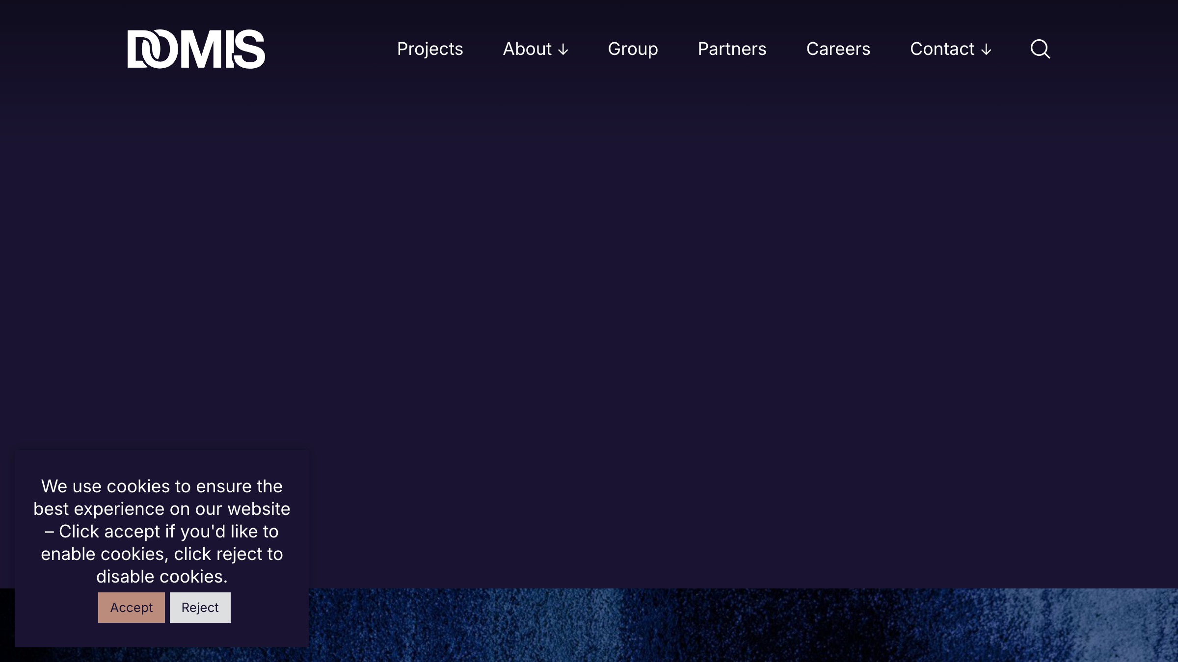 Domis Construction page preview