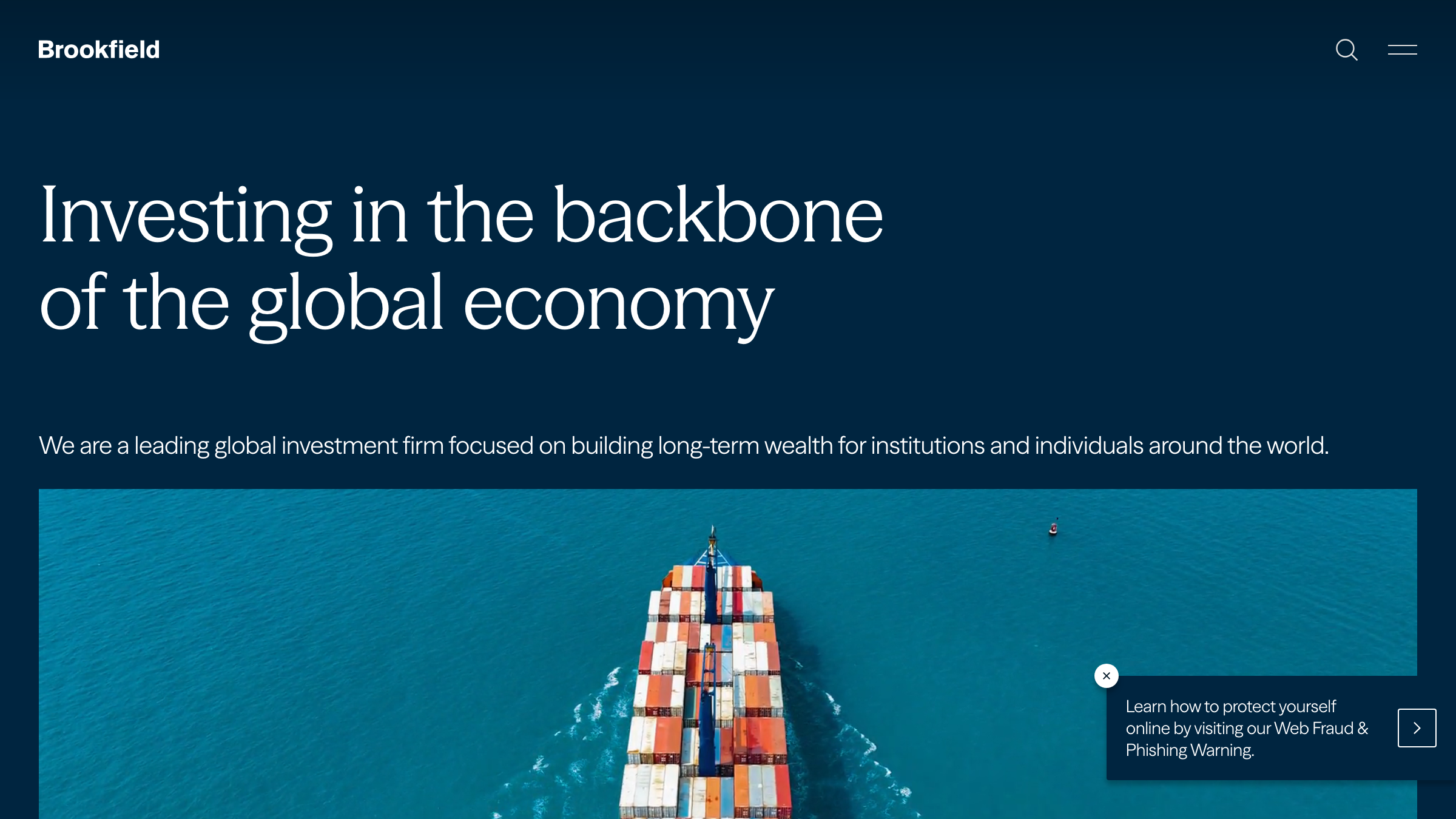 Brookfield Asset Management page preview