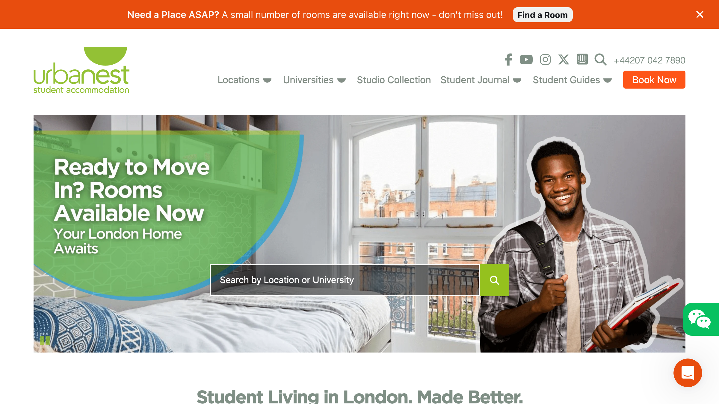 Urbanest page preview