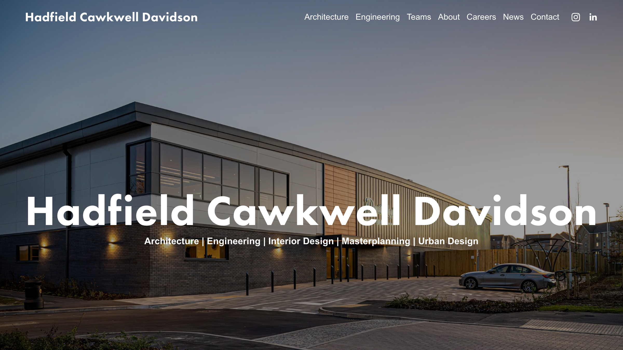 Hadfield Cawkwell Davidson Ltd page preview